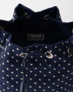 Re-Nylon Mini-Bag With Studs - Image 3